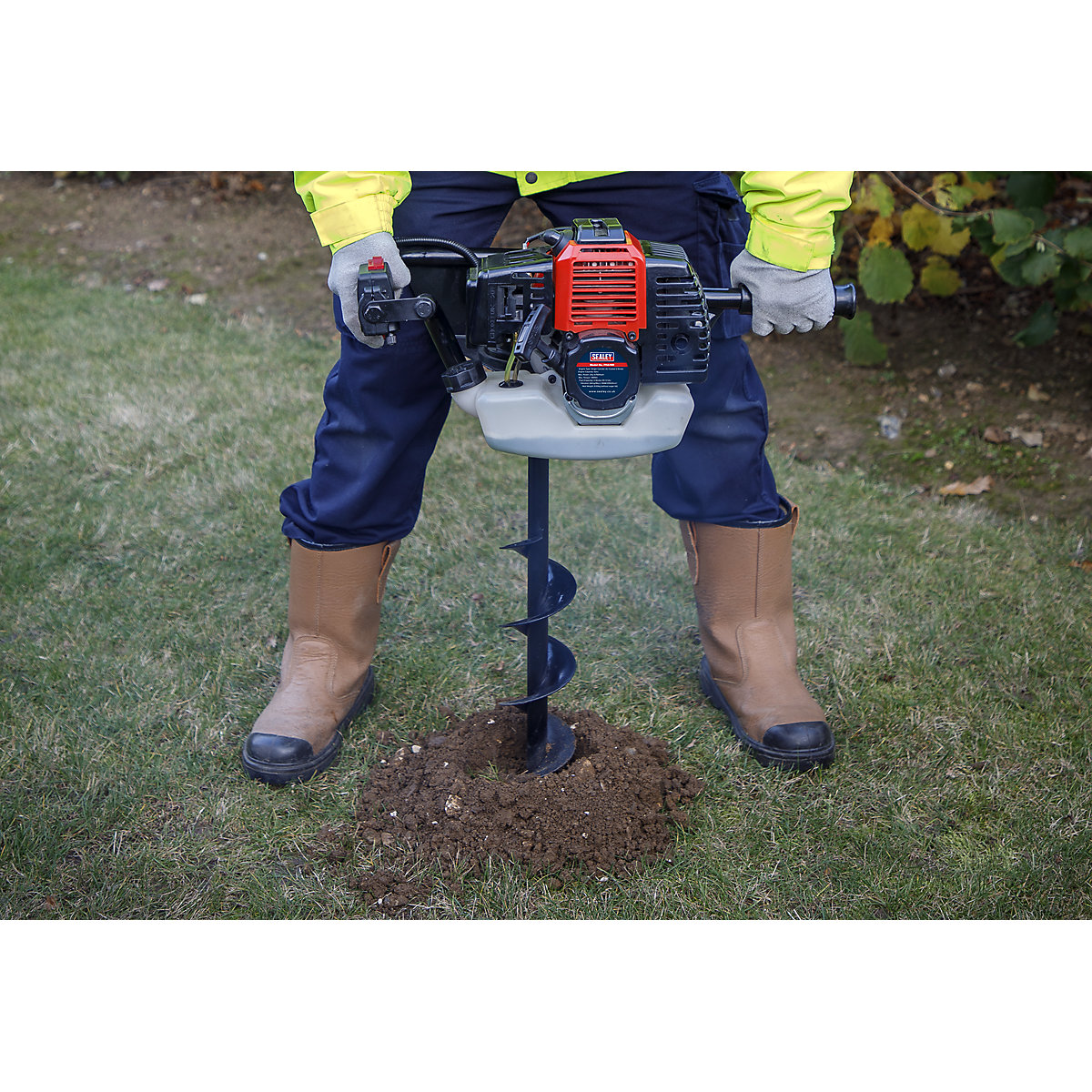 Sealey 2-Stroke Petrol Earth Auger (Product illustration 6)-5