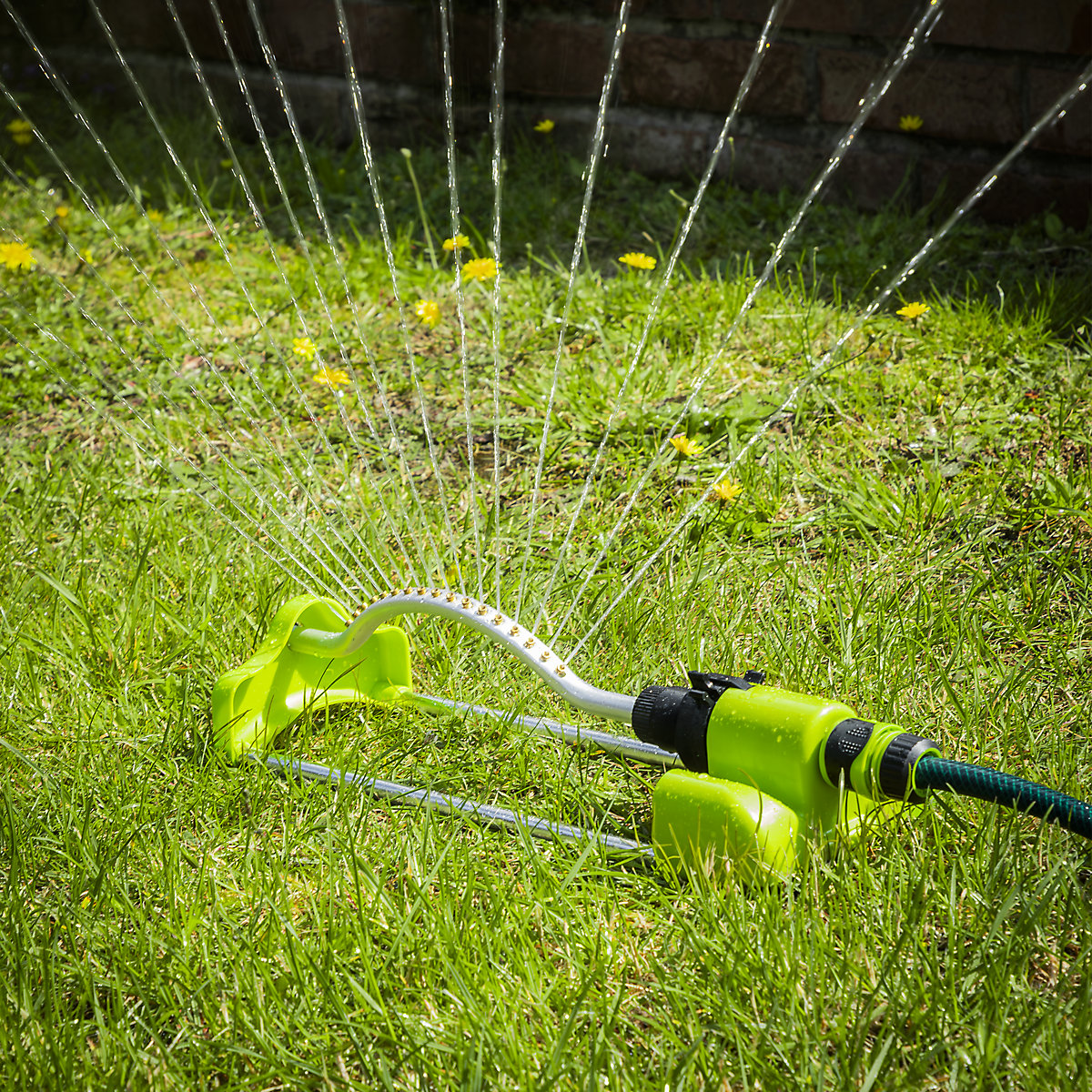 Sealey Oscillating Water Sprinkler | 17 Nozzles with Brass Heads (Product illustration 9)-8
