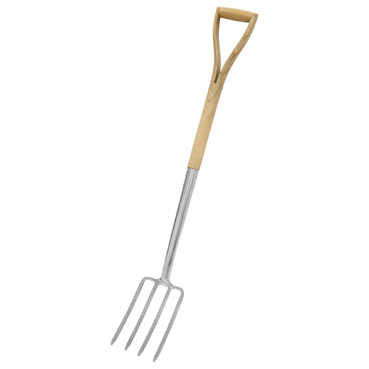 Sealey Premier Stainless Steel Garden Tools with Ash Handles | FSC-Certified, Sealey Premier Stainless Steel Garden Tools with Ash Handles | FSC-Certified, Sealey Premier Stainless Steel Garden Tools with Ash Handles | FSC-Certified | Border Fork | Stainless Steel Tines-5