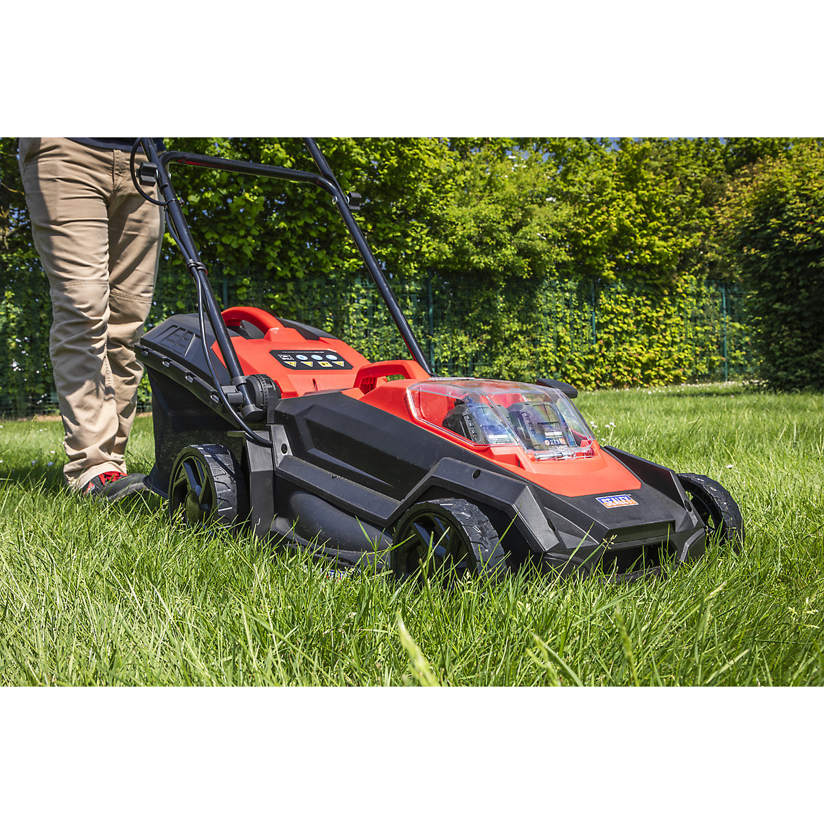 Sealey SV20 Series 40cm Cordless Lawn Mower (Product illustration 7)-6
