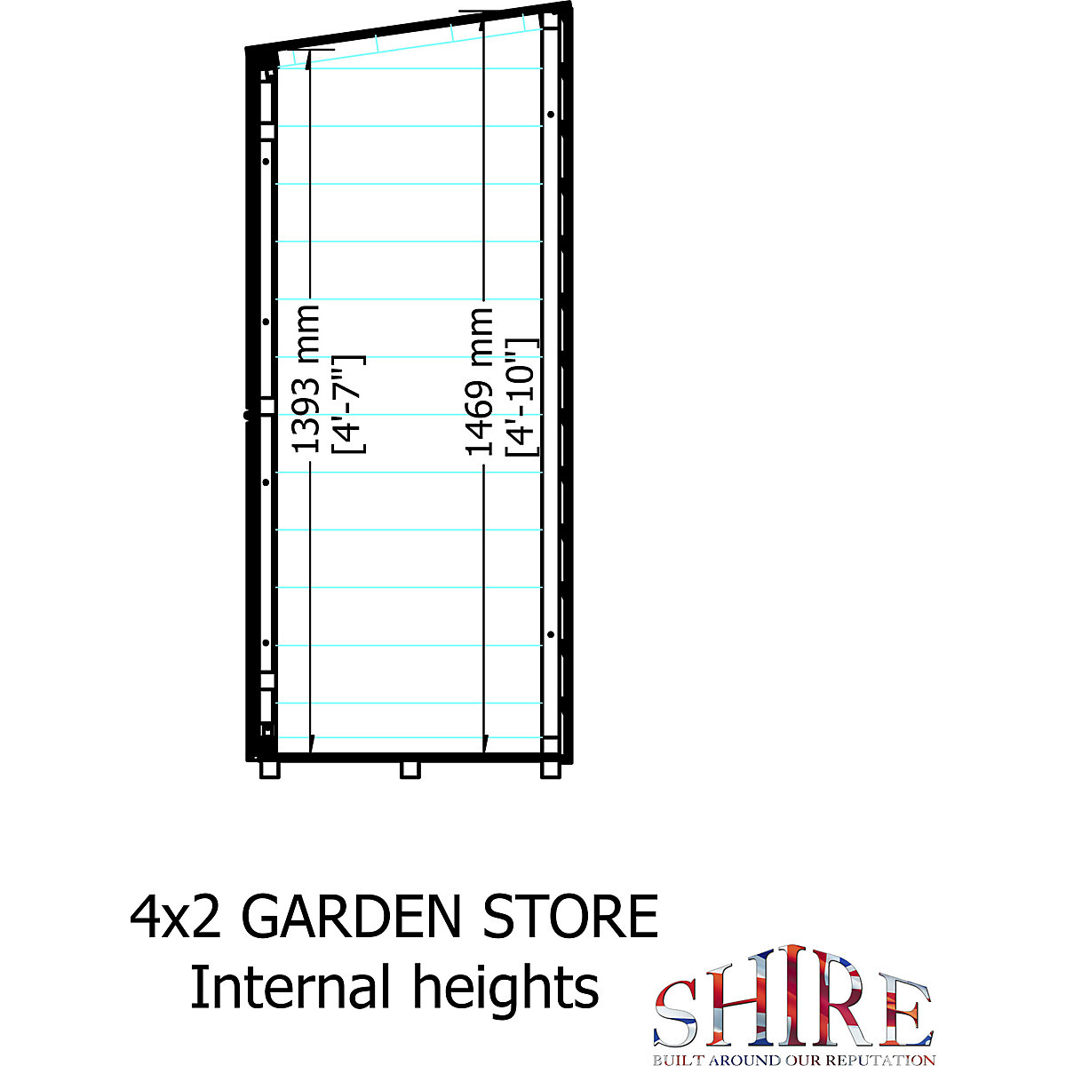 Shire Garden Shiplap Store (Product illustration 4)-3