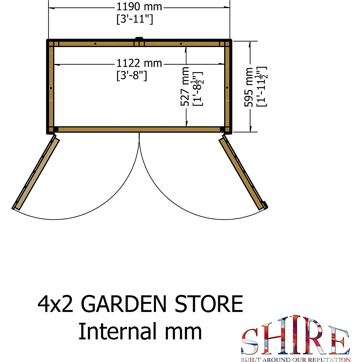 Shire Garden Shiplap Store (Product illustration 5)-4