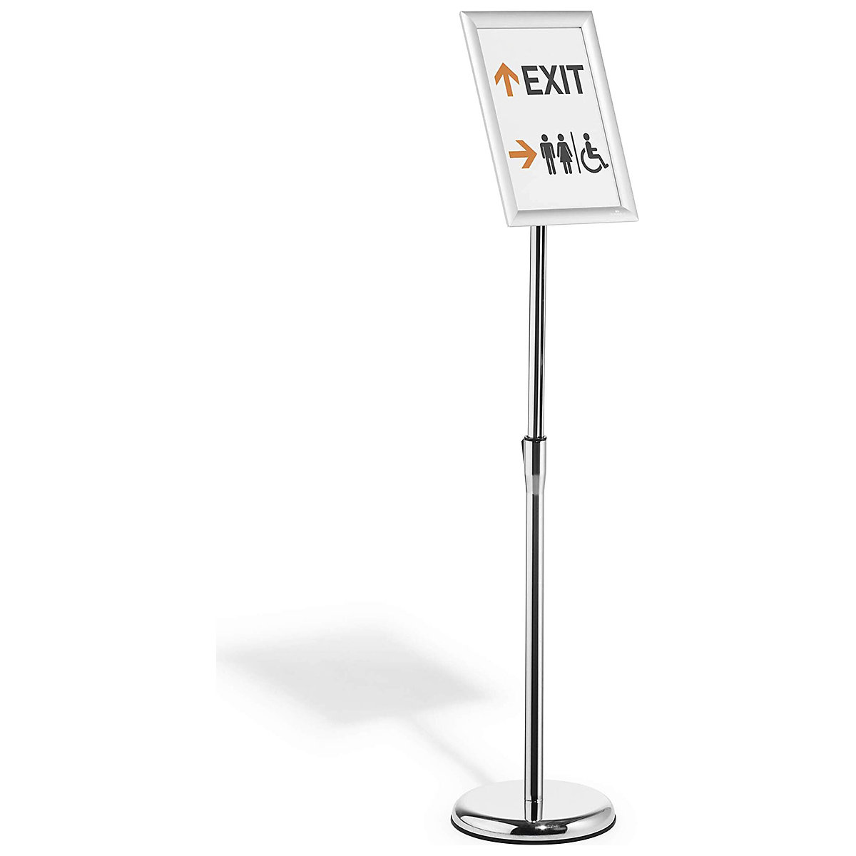 Durable Floor Infostands with Snapframes