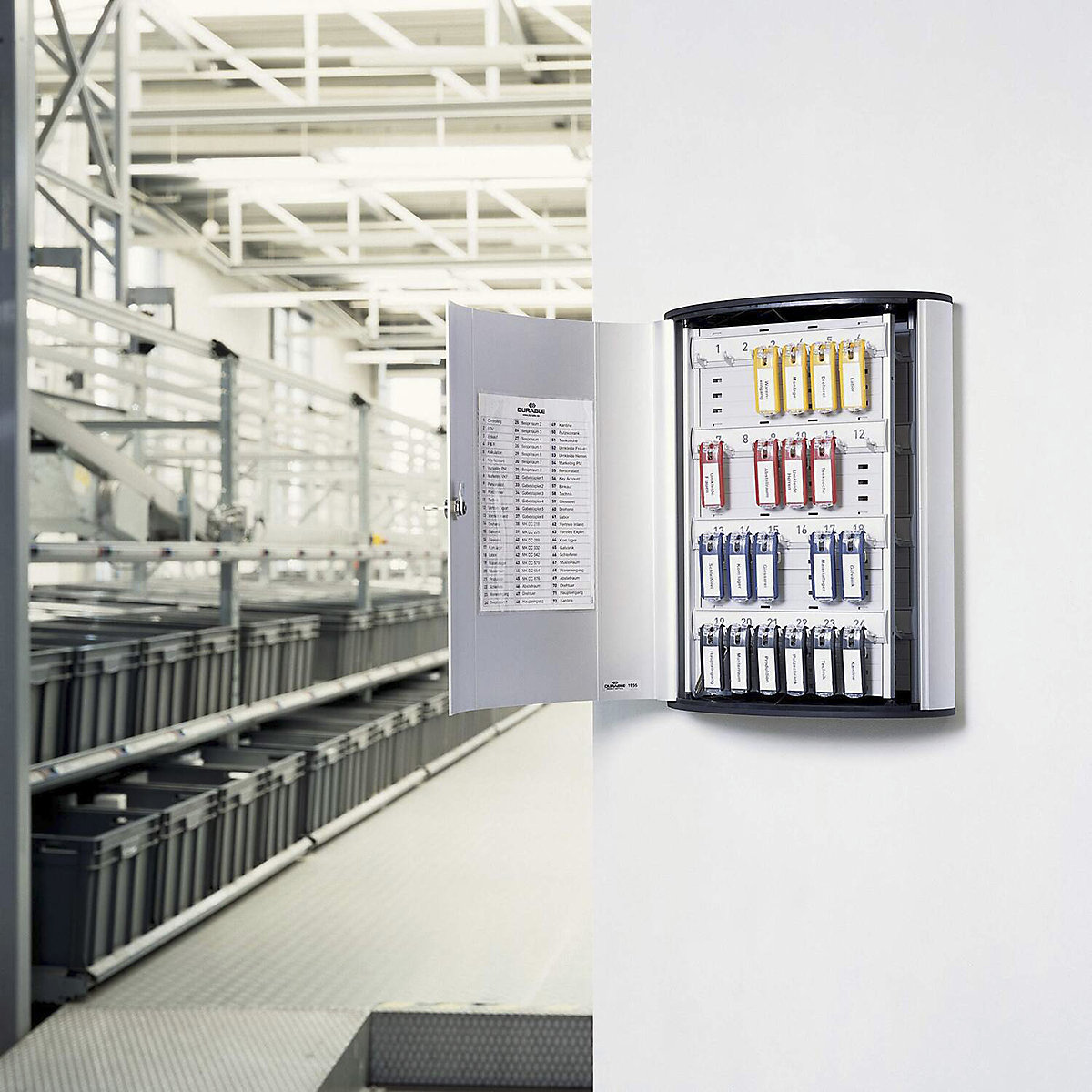Durable Key Management System: Key Clips, Key Safes & Organisation Board (Product illustration 13)-12
