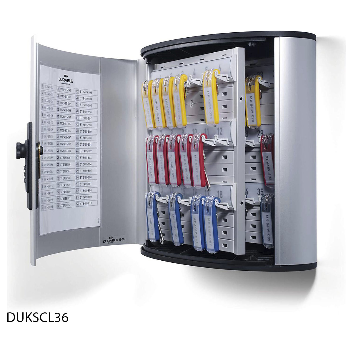 Durable Key Management System: Key Clips, Key Safes & Organisation Board (Product illustration 11)-10