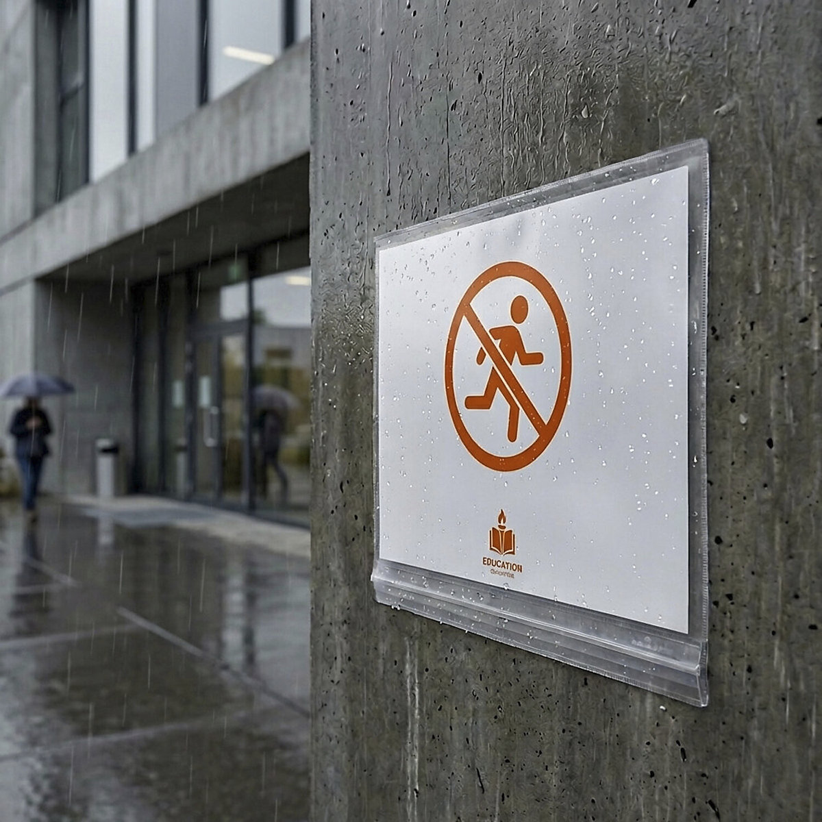 Durable Water Resistant Signage Pockets