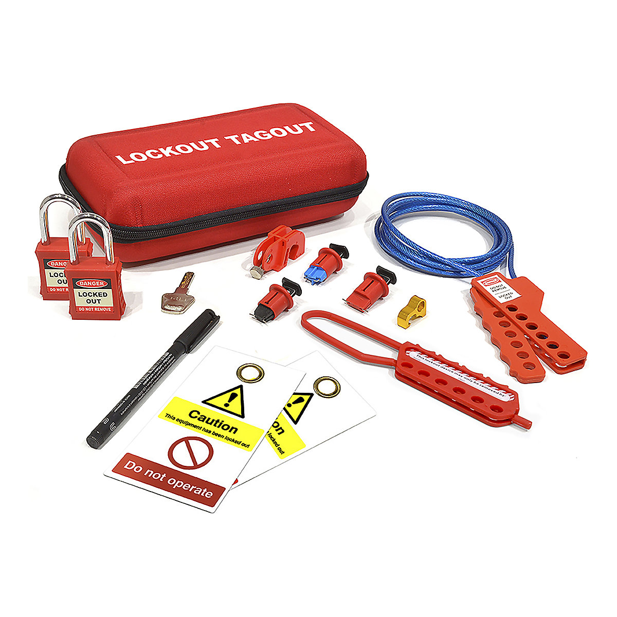 Electrical Lockout Kits, Electrical Lockout Kits, Maintenance Electrical Lockout Kit | Kit 4-4