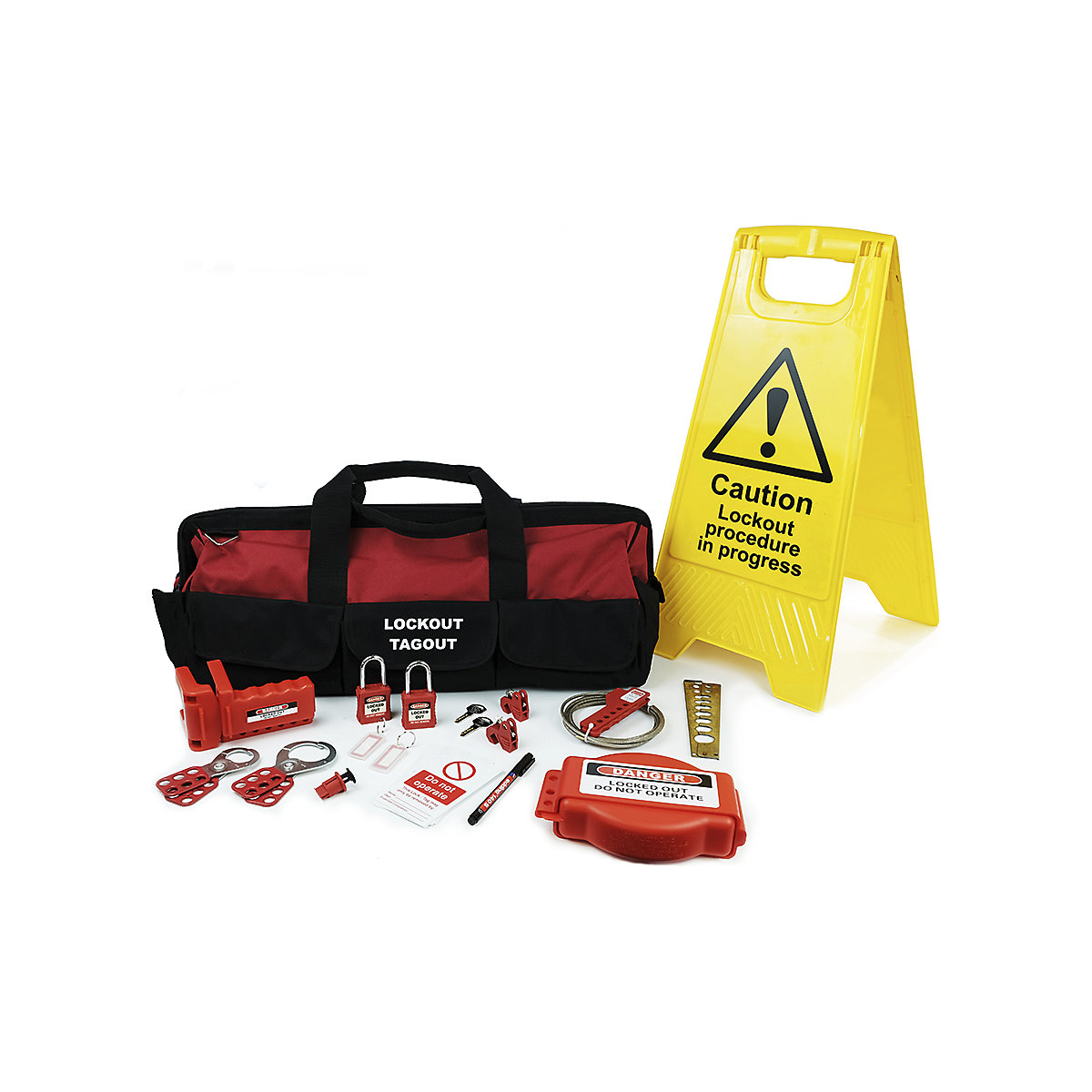 Lockout Kits, Lockout Kits, Medium Lockout Kit | Includes Carry Bag-0