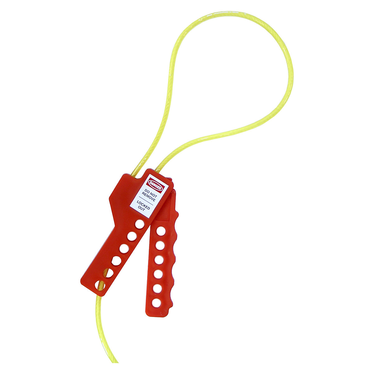 Multi Purpose Cable Lockout, Multi Purpose Cable Lockout, Multi Purpose Cable Lockout | 2.5m Nylon Core | Yellow-1