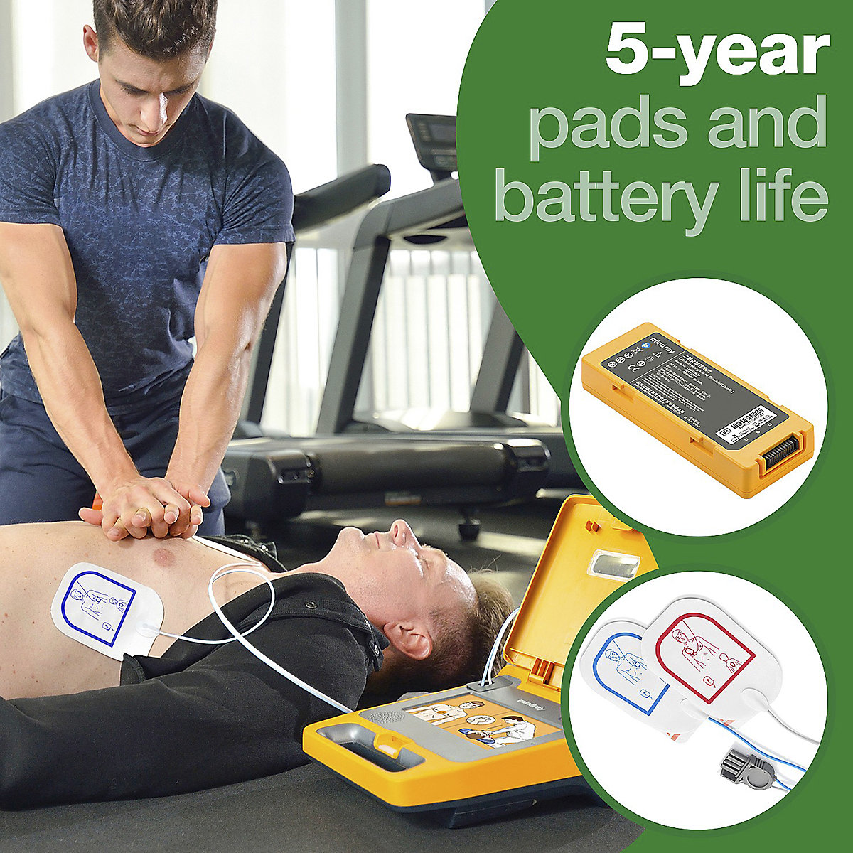 Mindray BeneHeart C1A AED Defibrillator (Product illustration 4)-3