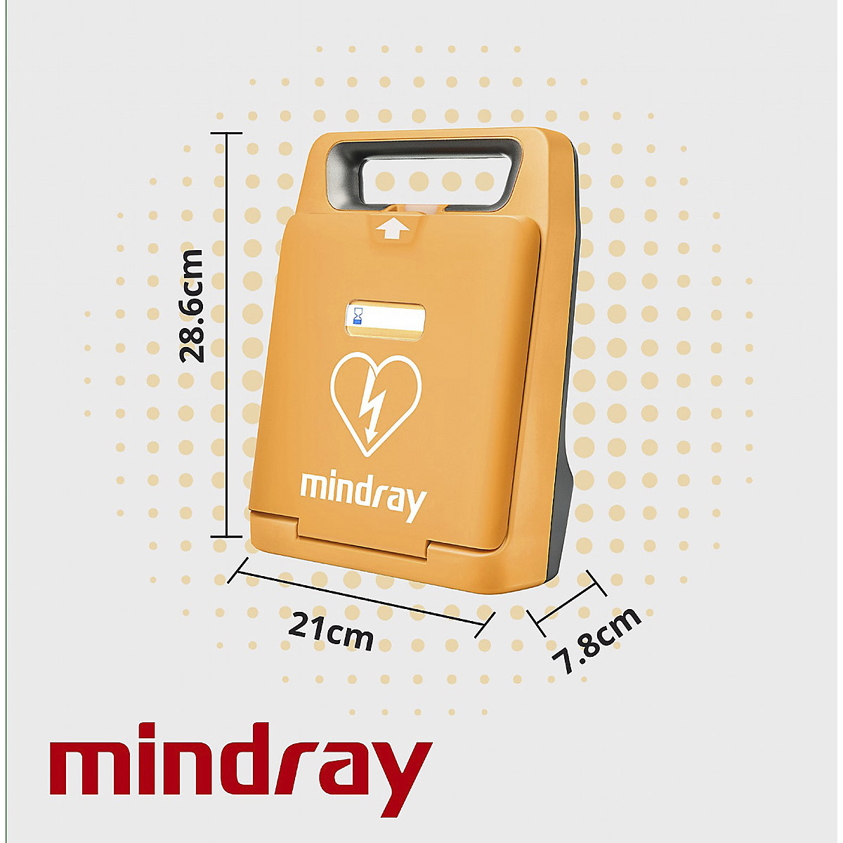 Mindray BeneHeart C1A AED Package with HypaGuard Indoor Cabinet (Product illustration 6)-5