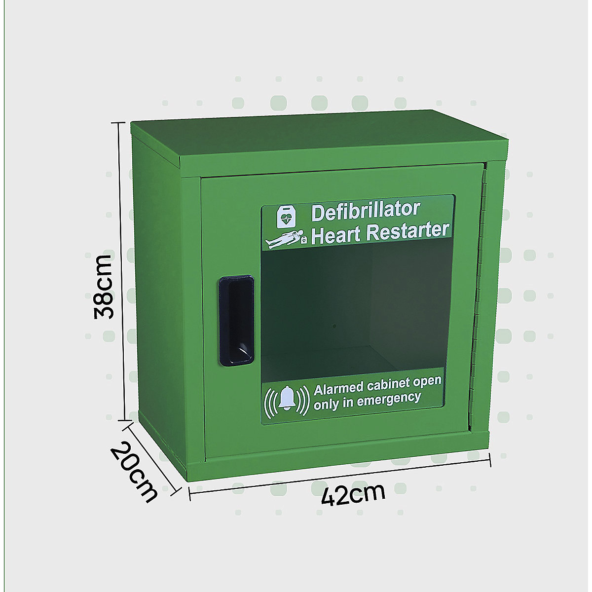 Mindray BeneHeart C1A AED Package with Wall-Mount Cabinet (Product illustration 6)-5
