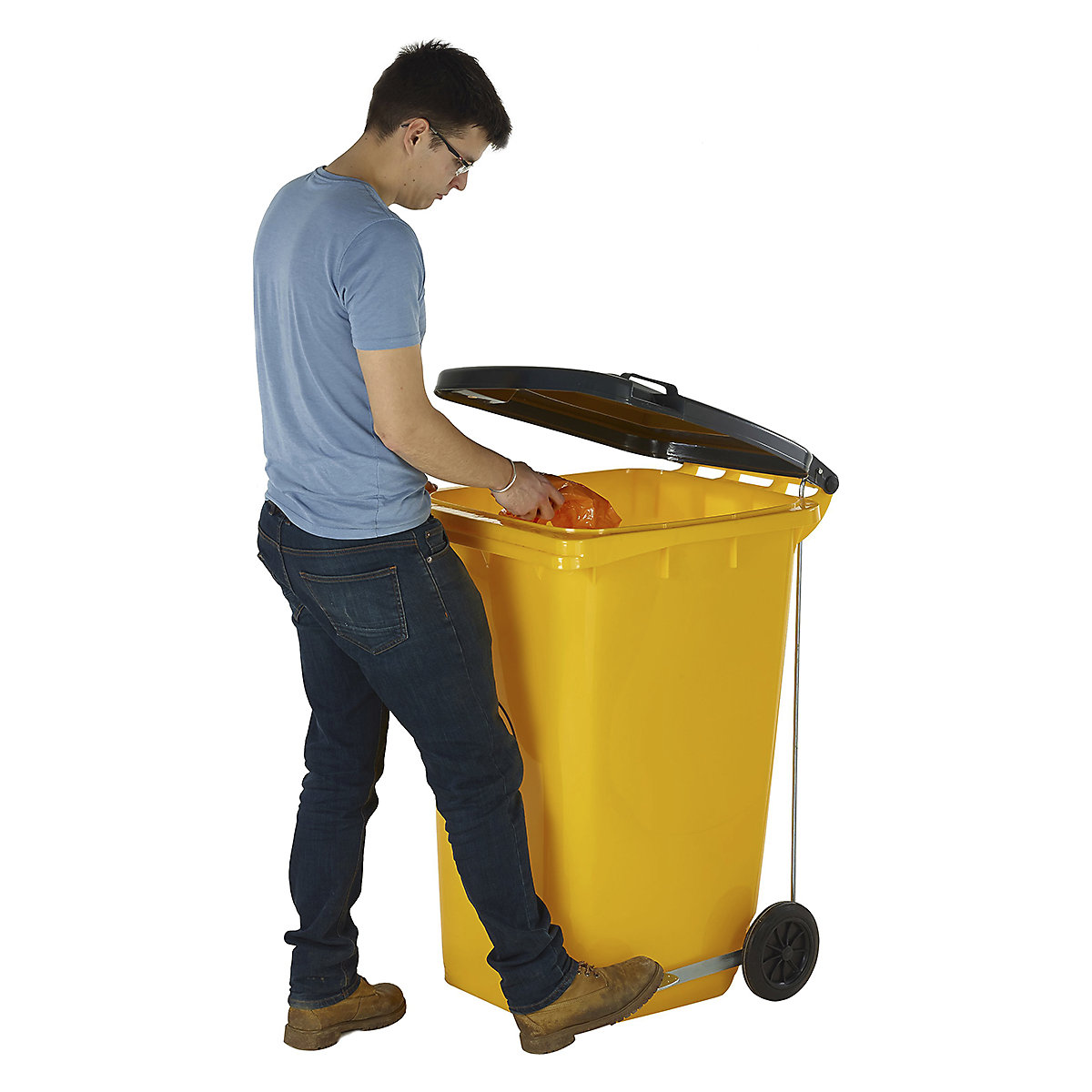 120 Litre Wheelie Bins with Lid Options (Product illustration 4)-3