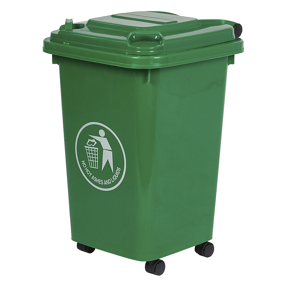 30 Litre Wheelie Bins, 30 Litre Wheelie Bins, Wheelie Bin | 490h x 255w x 350d mm | 30 Litre | Green-2