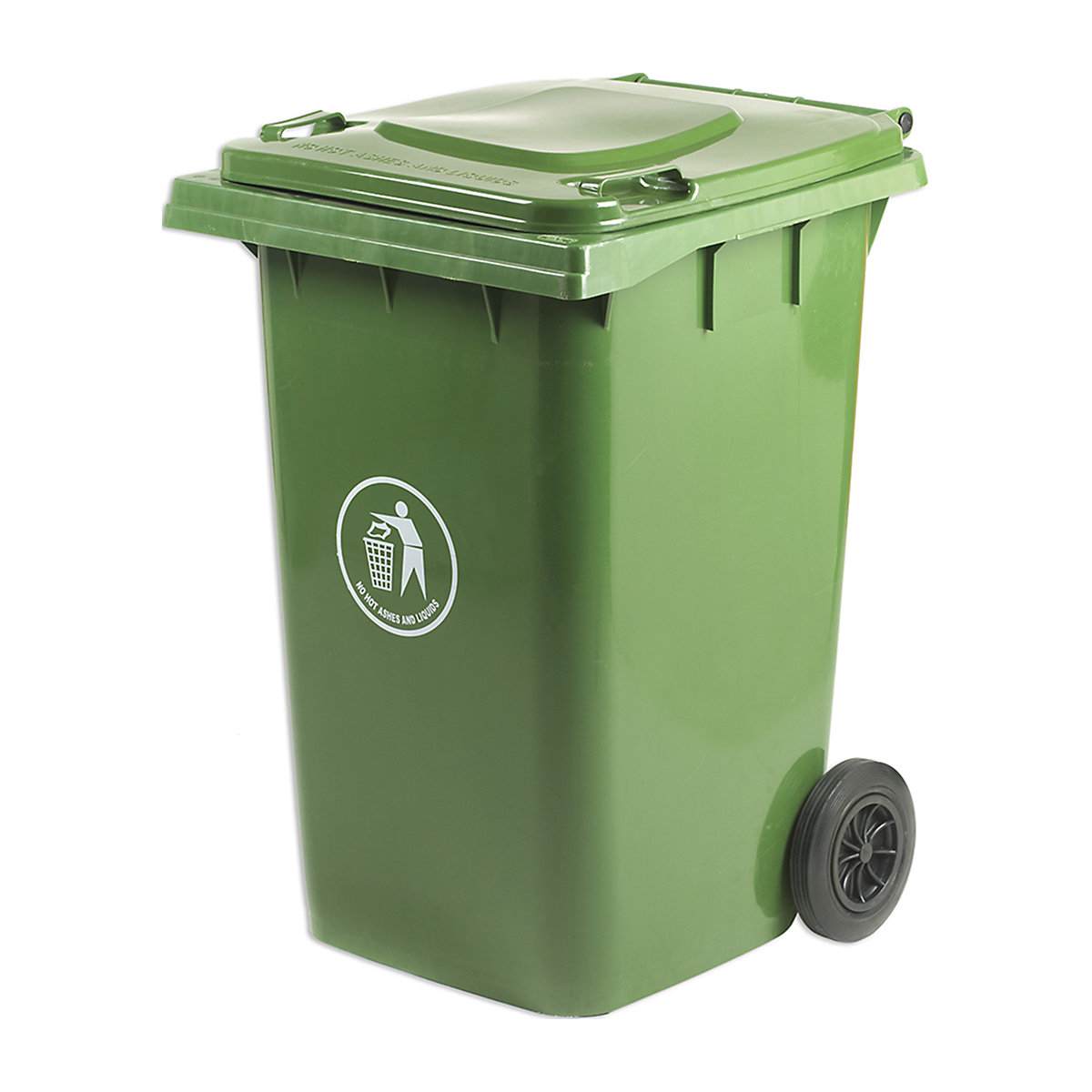 360 Litre Wheelie Bins, 360 Litre Wheelie Bins, Wheelie Bin | 1120h x 850w x 710d mm | 360 Litre | Green-2