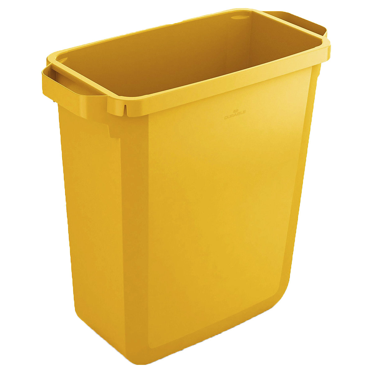 Durable DURABIN Waste & Recycling Bins, Durable DURABIN Waste & Recycling Bins, Durable DURABIN 60L Rectangular | Food & Freezer Safe Waste Recycling Bin | Yellow | No Lid-0