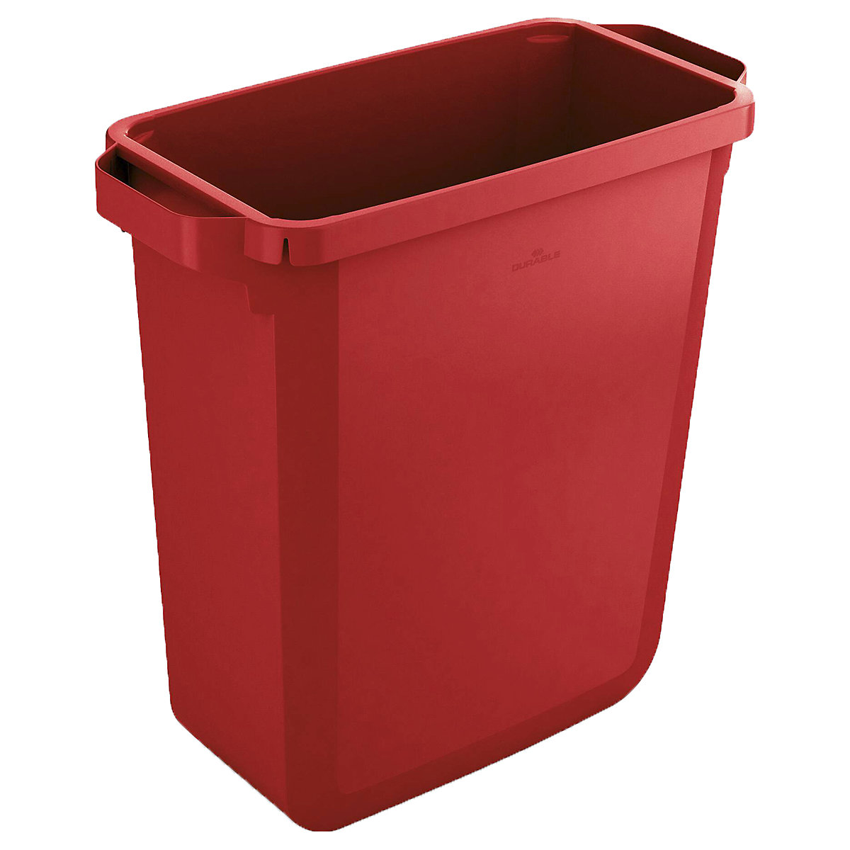 Durable DURABIN Waste & Recycling Bins, Durable DURABIN Waste & Recycling Bins, Durable DURABIN 60L Rectangular | Food & Freezer Safe Waste Recycling Bin | Red | No Lid-0
