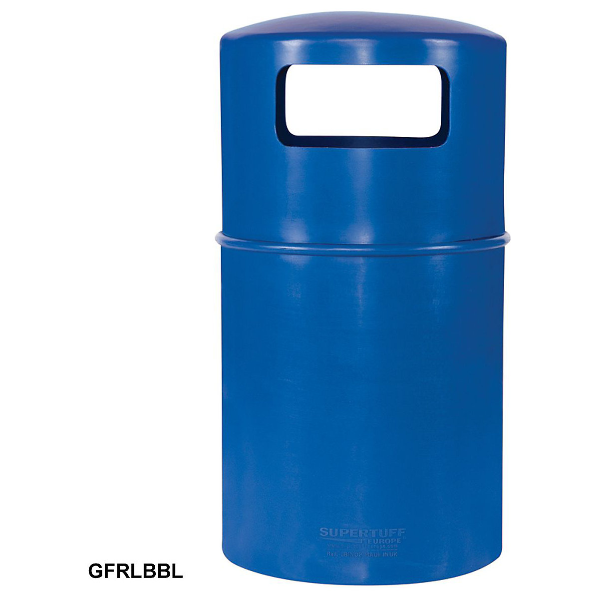 Hooded Litter Bins, Hooded Litter Bins, Hooded Litter Bin | 960h x 510w x 510d mm | Blue-0