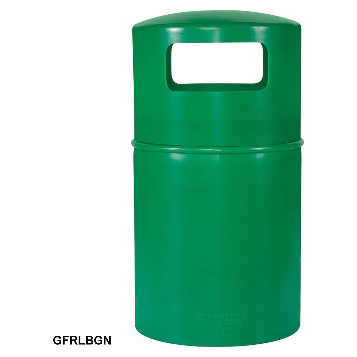 Hooded Litter Bins, Hooded Litter Bins, Hooded Litter Bin | 960h x 510w x 510d mm | Green-2