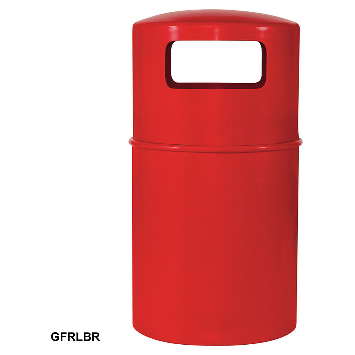 Hooded Litter Bins, Hooded Litter Bins, Hooded Litter Bin | 960h x 510w x 510d mm | Red-3
