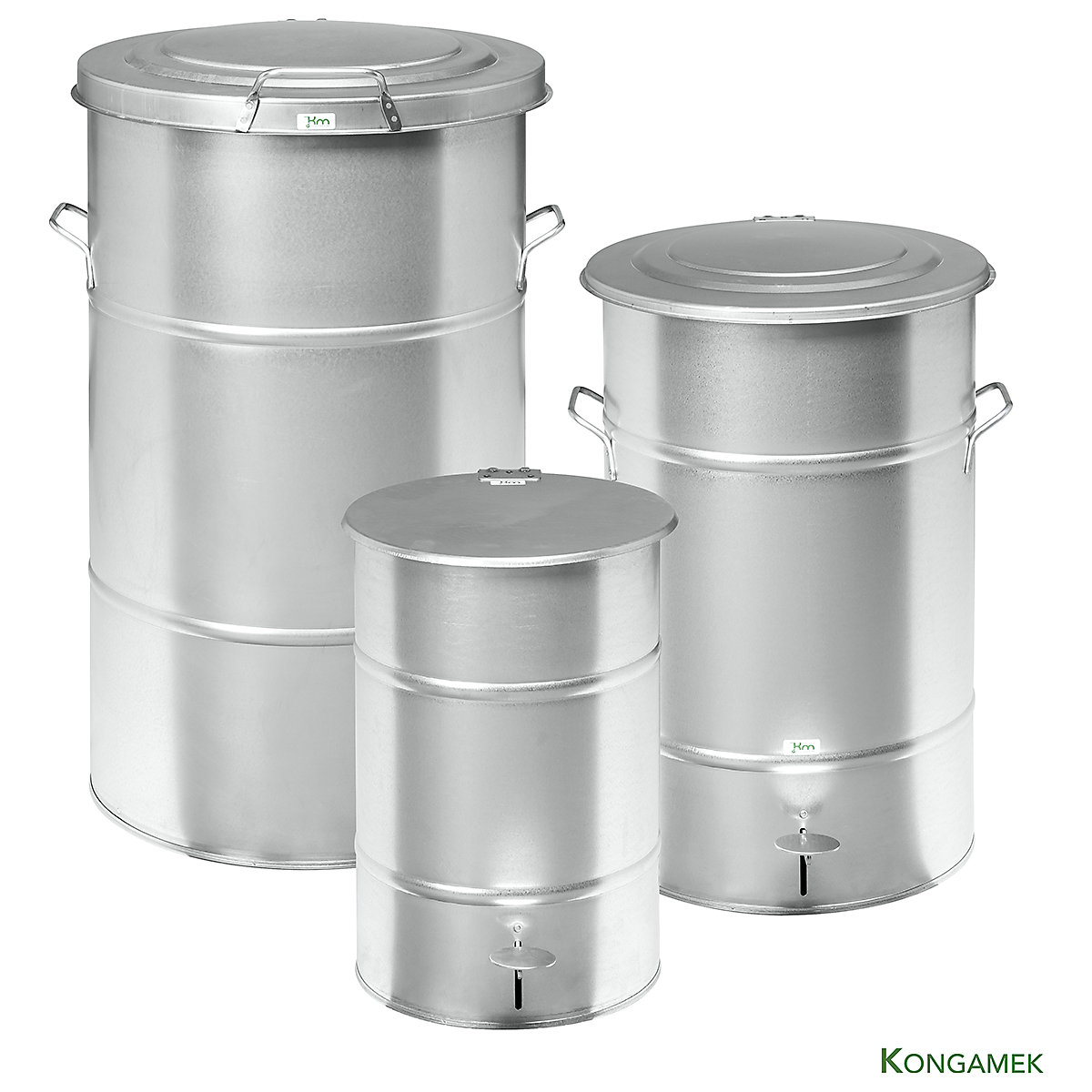 Kongamek Metal Waste Bins (Product illustration 6)-5