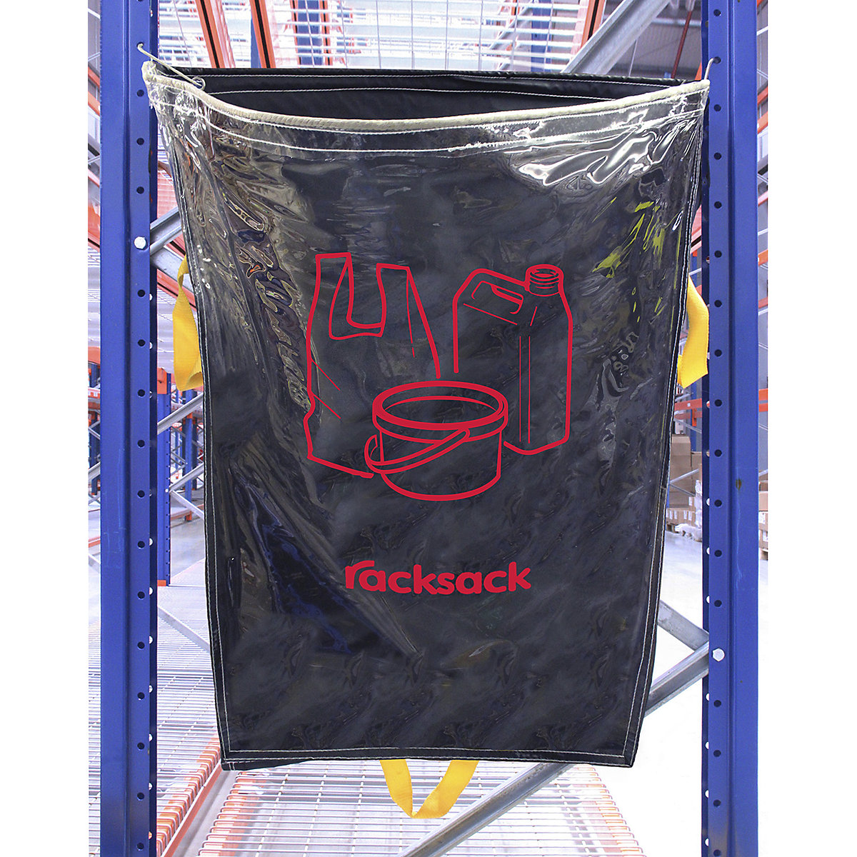 Racksack Clear - Symbol Only, Racksack Clear - Symbol Only, Clear Racksack | Plastics Logo | 1000h x 920w mm | 160 Litre Capacity-3