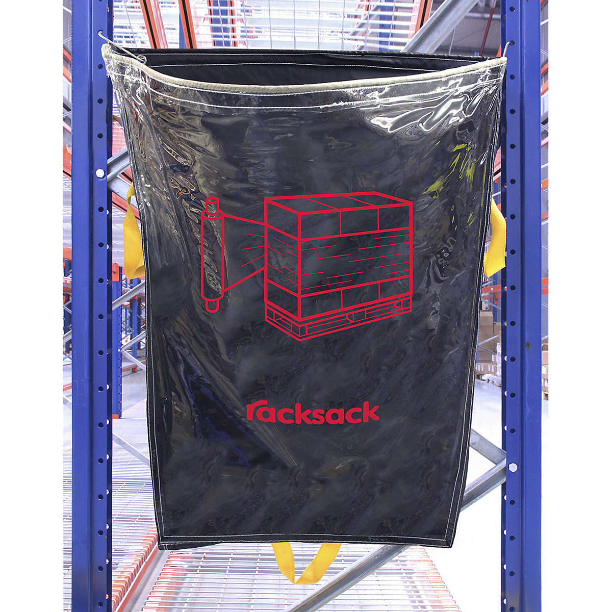 Racksack Clear - Symbol Only, Racksack Clear - Symbol Only, Clear Racksack | Shrink Wrap Logo | 1000h x 920w mm | 160 Litre Capacity-4