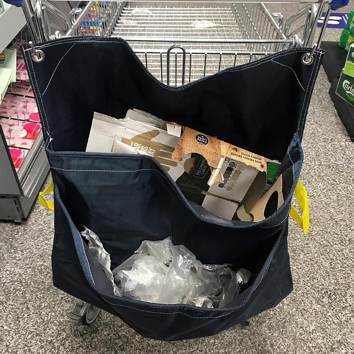 Racksack Trolley | Waste & Recycling Sacks (Product illustration 4)-3