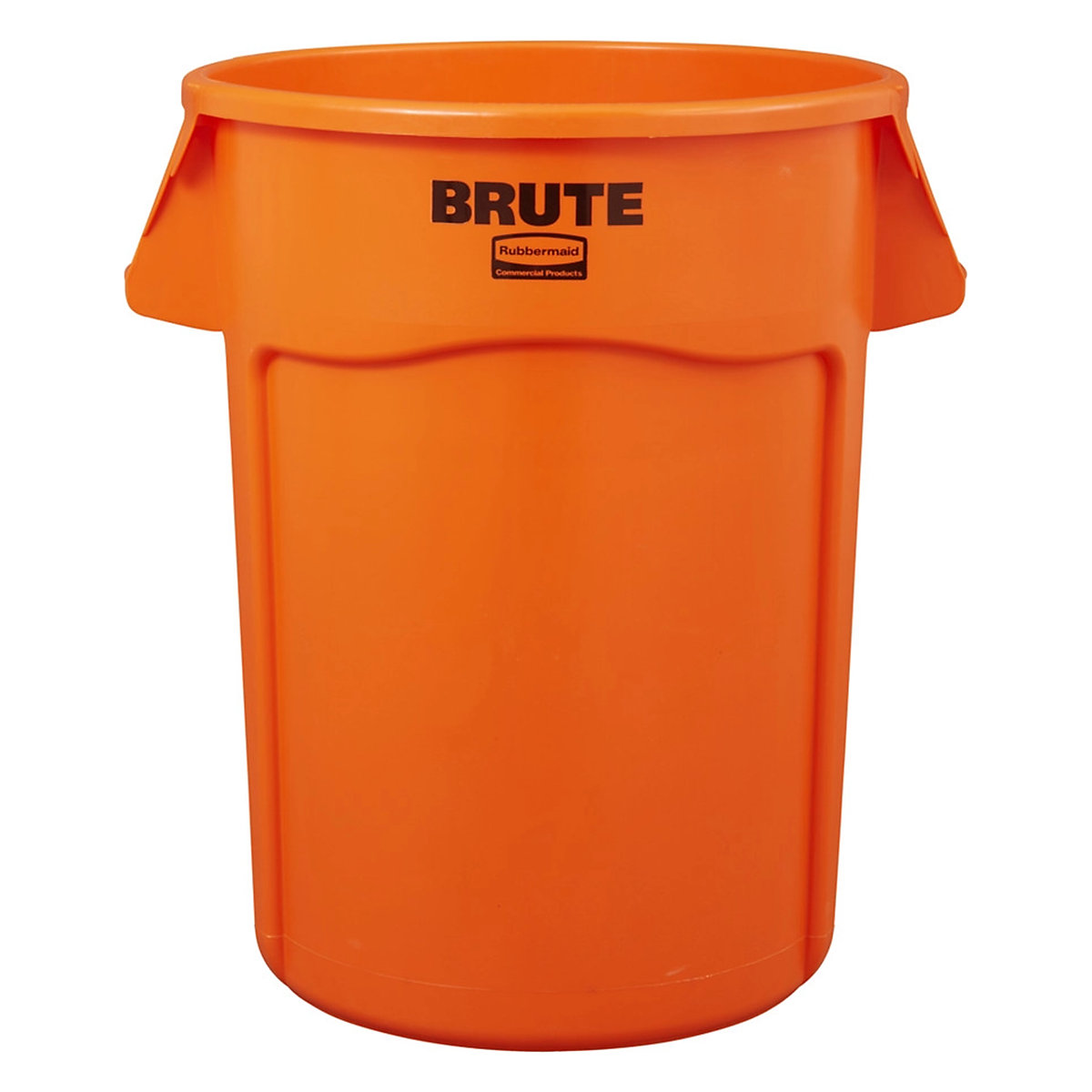 Rubbermaid Brute Hi-Visibility Industrial Waste Bin Orange (Product illustration 2)-1