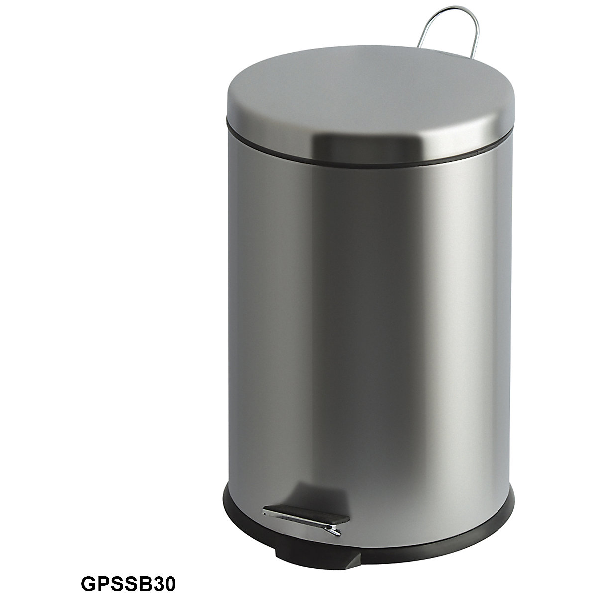 Stainless Steel Pedal Bins (Product illustration 4)-3
