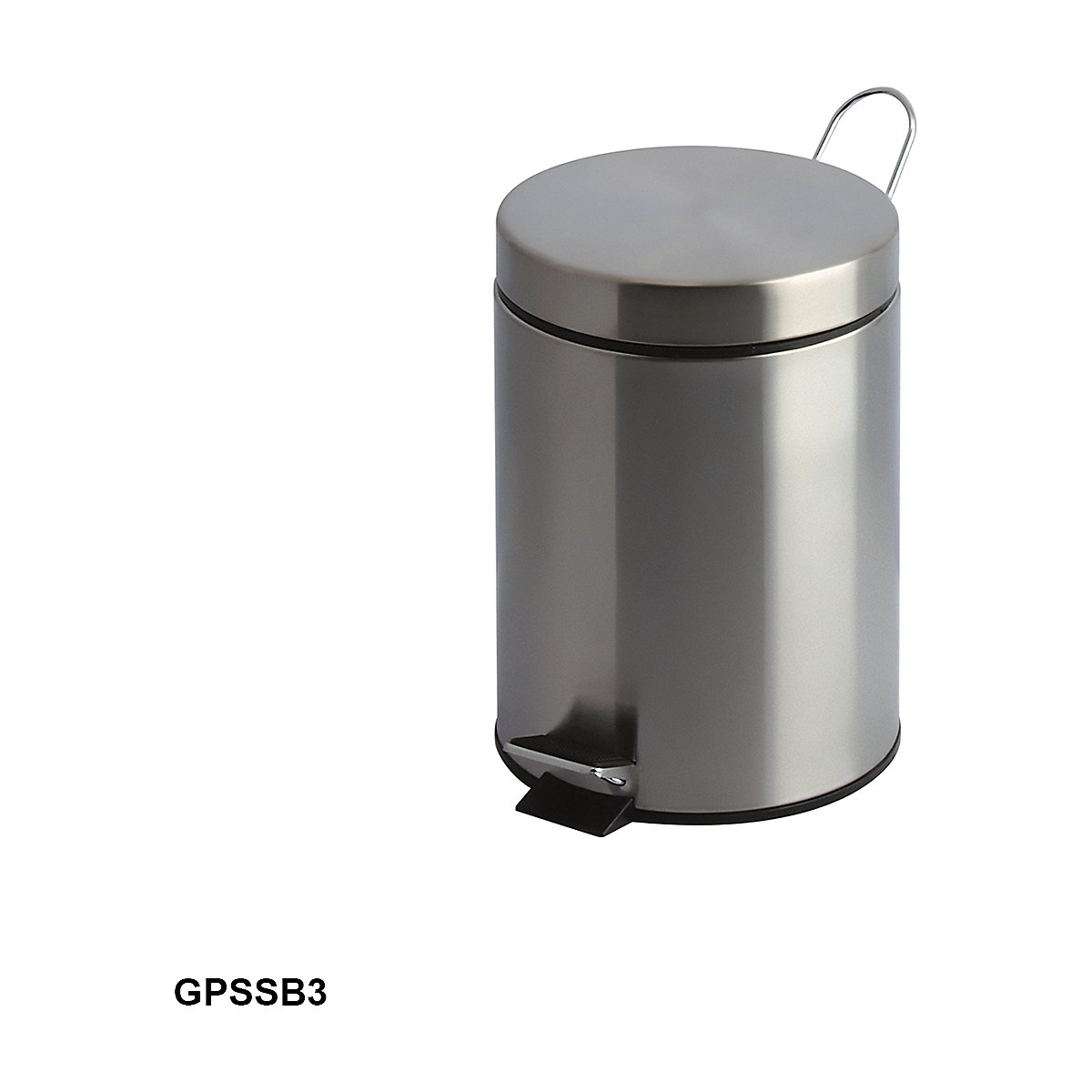 Stainless Steel Pedal Bins (Product illustration 2)-1