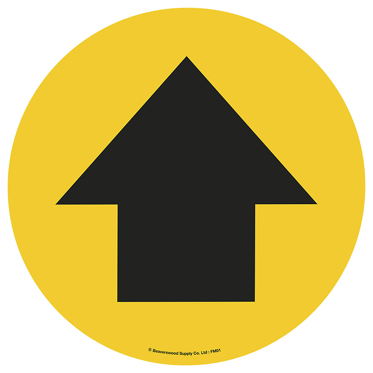 Beaverswood Floor Graphic Markers, Beaverswood Floor Graphic Markers, Beaverswood Floor Graphic Marker | 430mm | Black Arrow-0