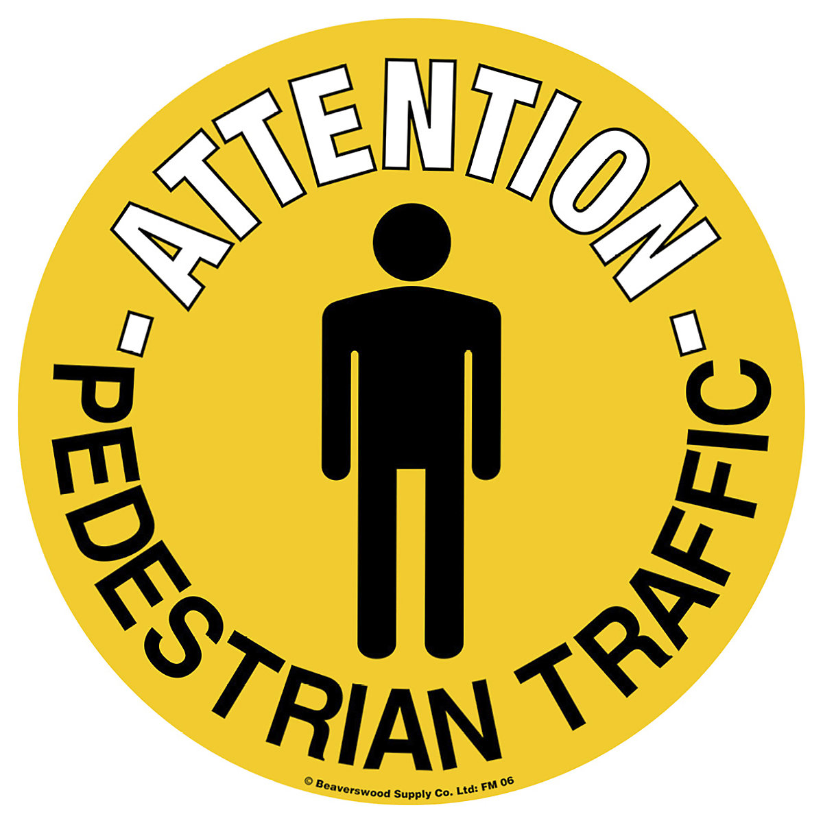 Beaverswood Floor Graphic Markers, Beaverswood Floor Graphic Markers, Beaverswood Floor Graphic Marker | 430mm | Pedestrian Traffic-0