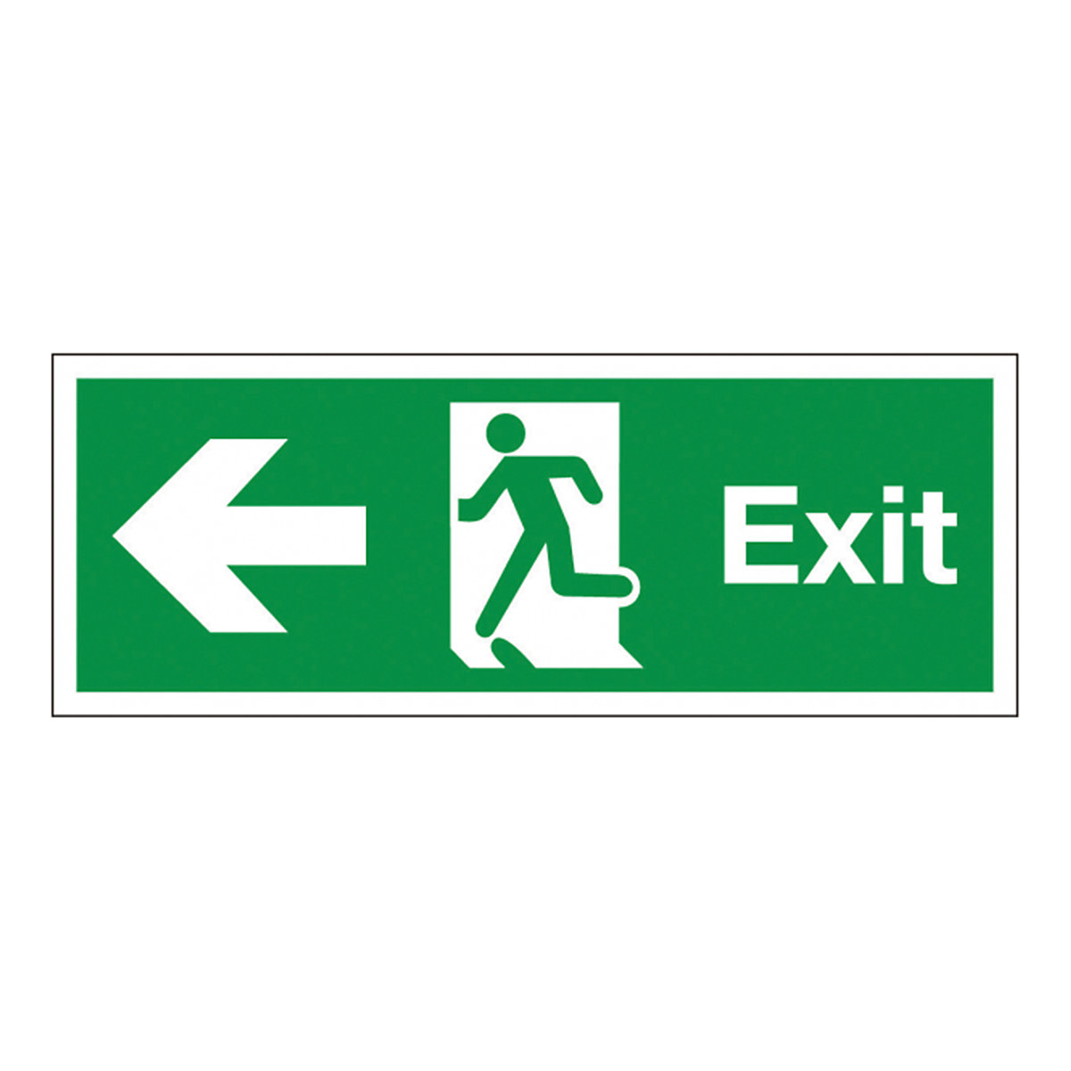 Exit Arrow Left Safety Signs