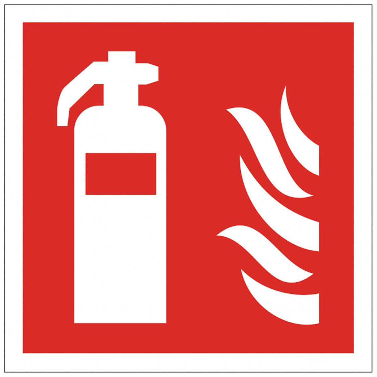 Fire Extinguisher Symbol Safety Signs