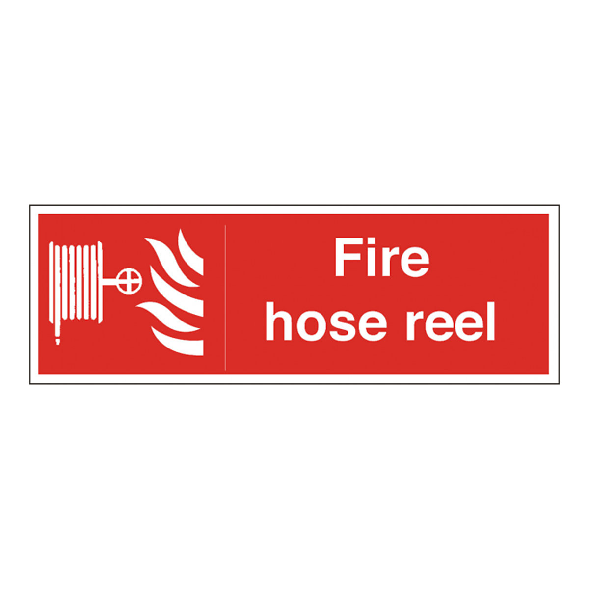 Fire Hose Reel Safety Signs With BiGDUG