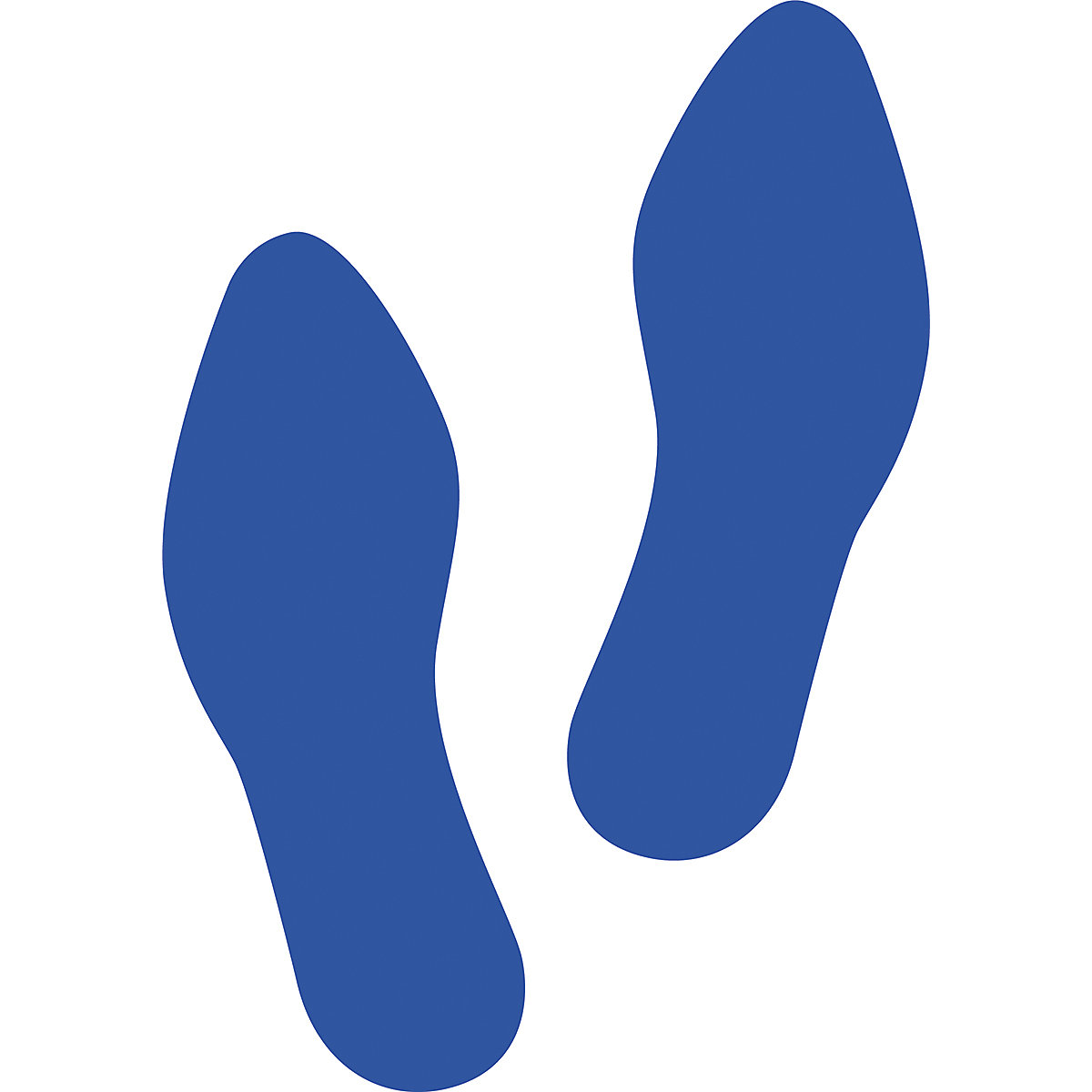 Footprint Floor Marking Stickers, Footprint Floor Marking Stickers, Footprint Floor Marking Stickers | Blue Feet | 300h x 120w mm-1