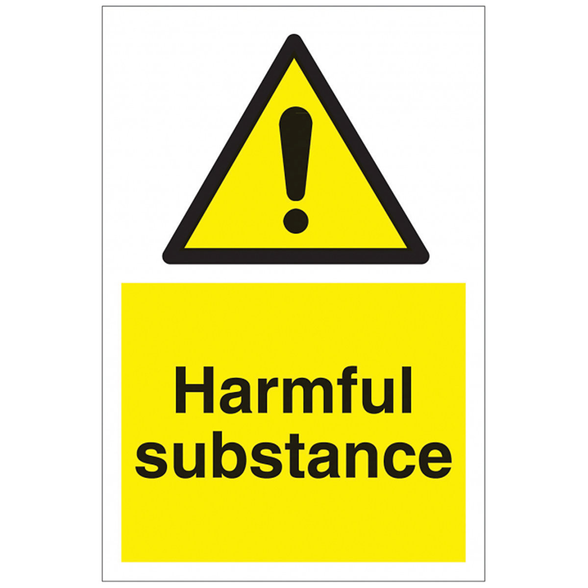 Harmful Substance Safety Signs