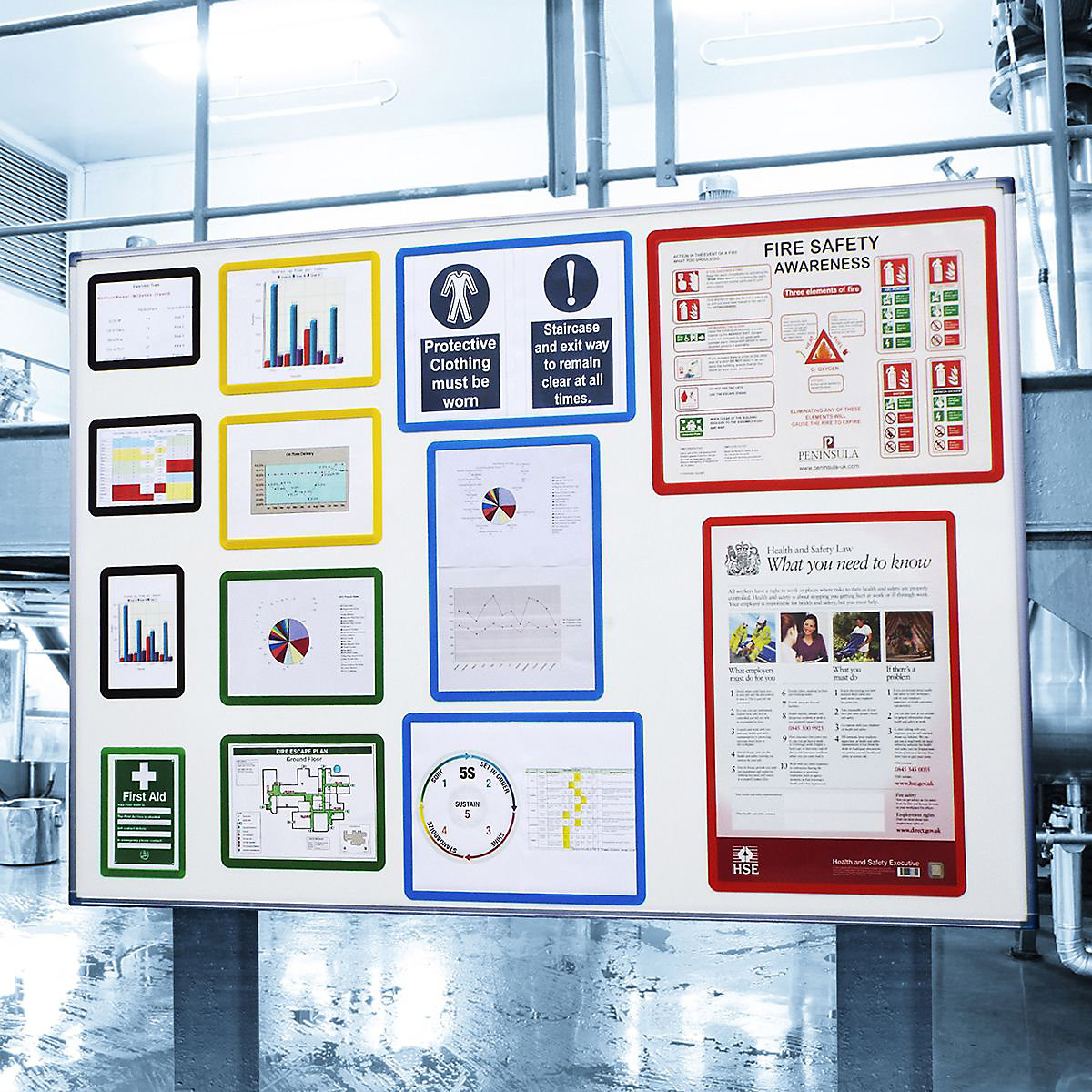 Magnetic Document Display Frames (Product illustration 3)-2