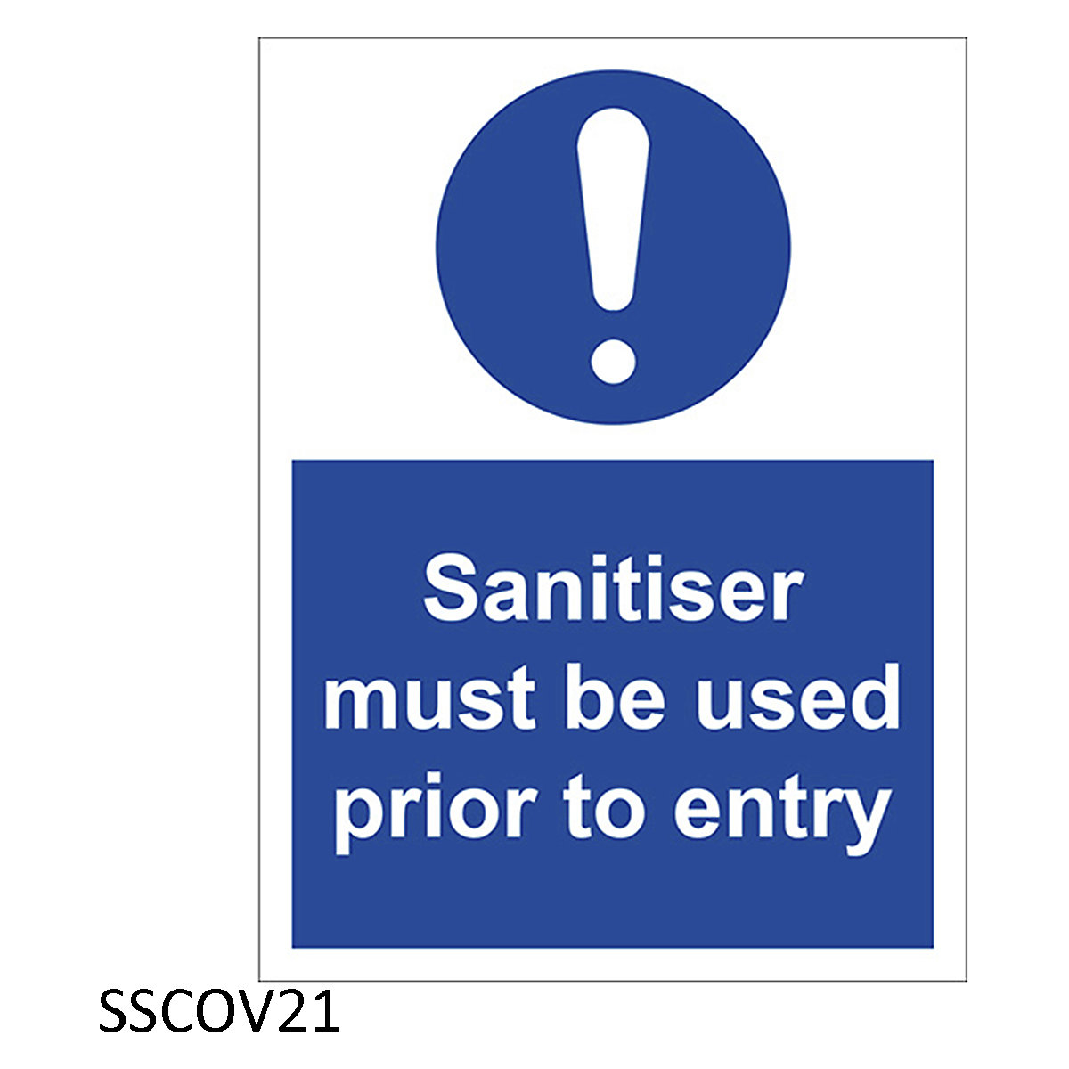 Please Use Hand Sanitiser Provided Safety Sign (Product illustration 3)-2