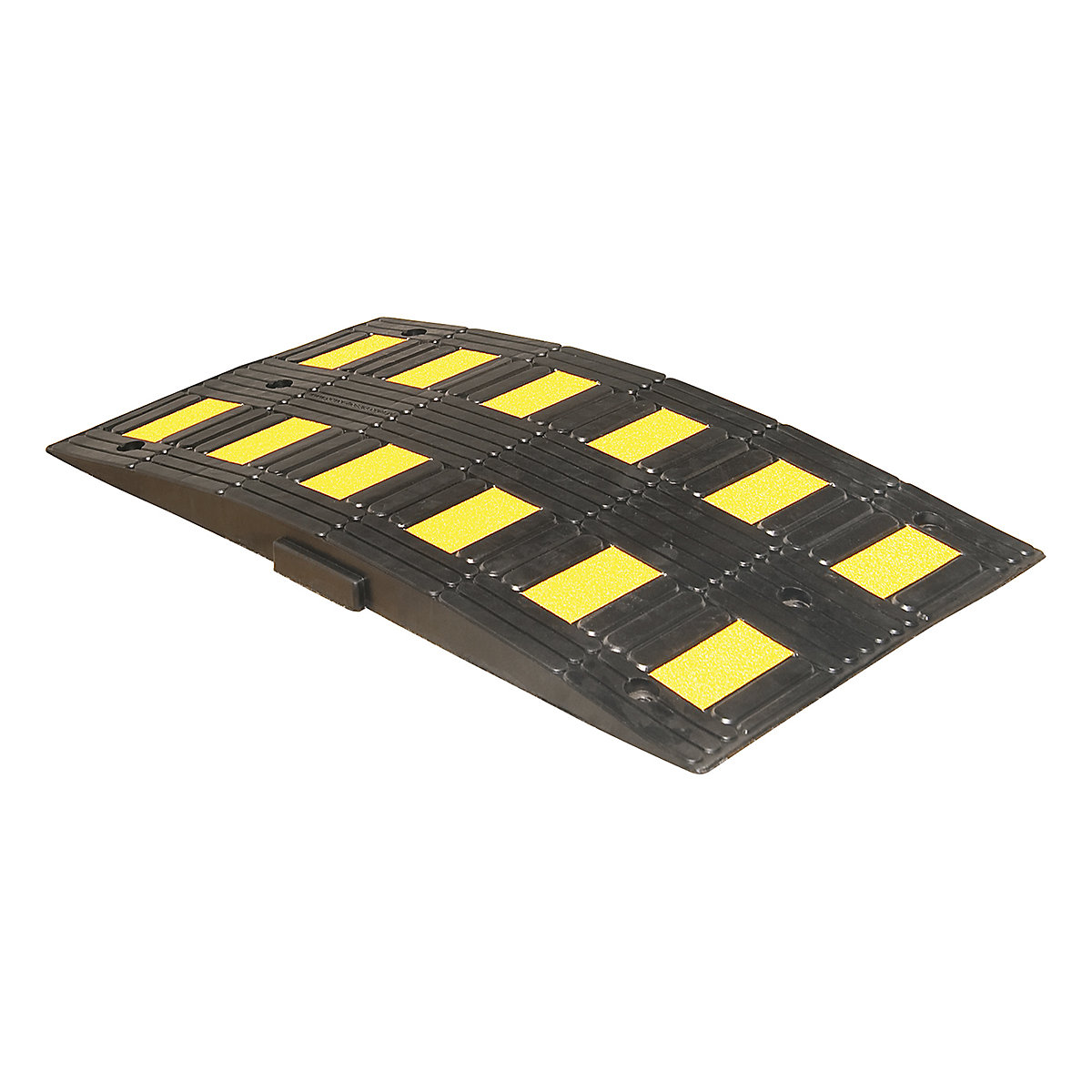 Easy Rider Speed Reduction Ramps, Easy Rider Speed Reduction Ramps, SafeRide Speed Reduction Ramp | Centre Section | 75h x 500w x 900d mm | Black/Yellow | For Speeds Up To 5mph-0