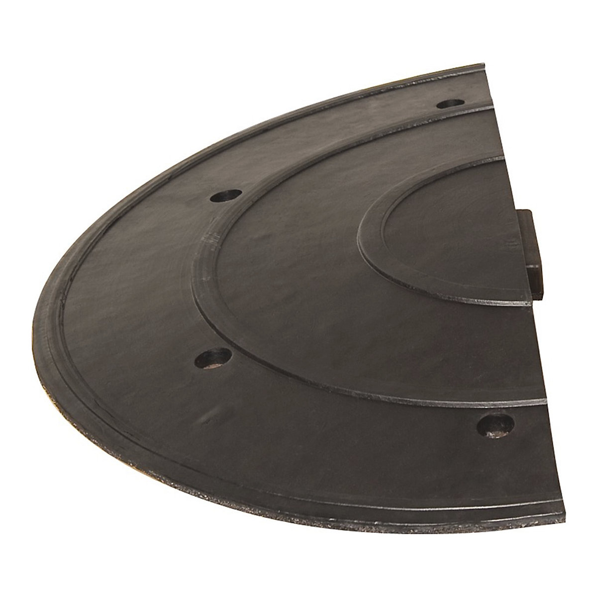 Easy Rider Speed Reduction Ramps, Easy Rider Speed Reduction Ramps, SafeRide Speed Reduction Ramp | End Section - Male | 50h x 450w x 900d mm | Black | For Speeds Up To 10mph-0