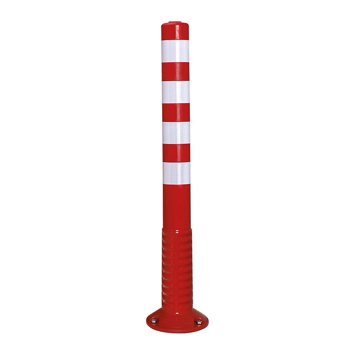FLEXBack Flexible Posts, FLEXBack Flexible Posts, FLEXBack Flexible Post | 1000h x 80mm Dia. | Red/White-0