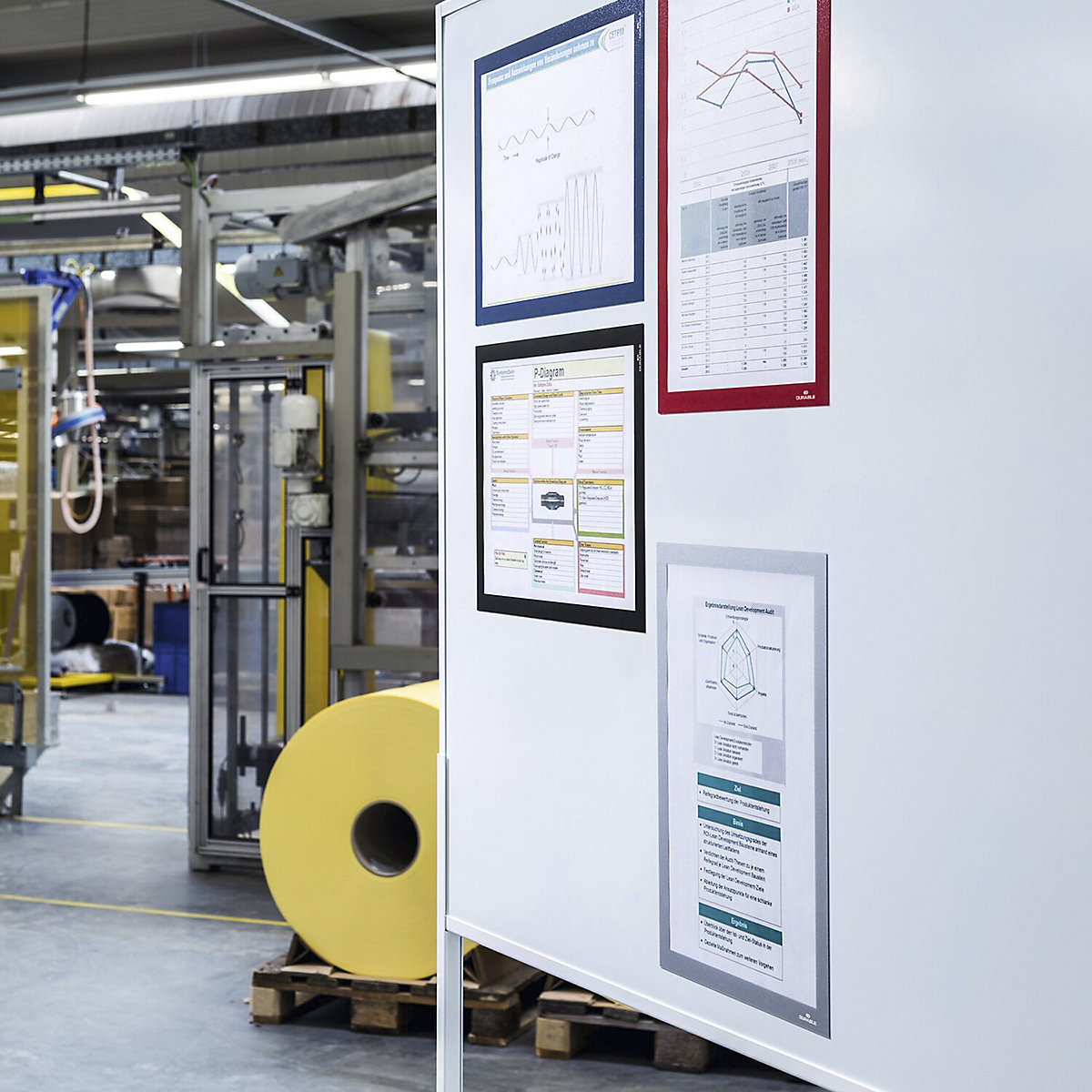 Durable DURAFRAME® Magnetic & Self Adhesive Signage Frames (Product illustration 3)-2