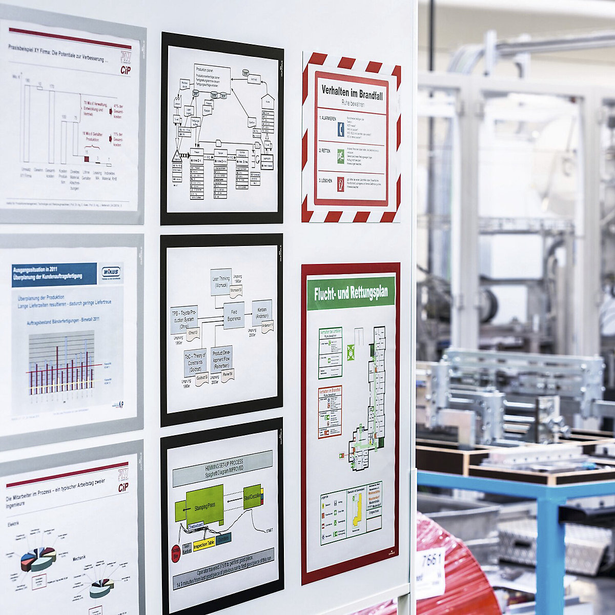Durable DURAFRAME® Magnetic & Self Adhesive Signage Frames (Product illustration 7)-6