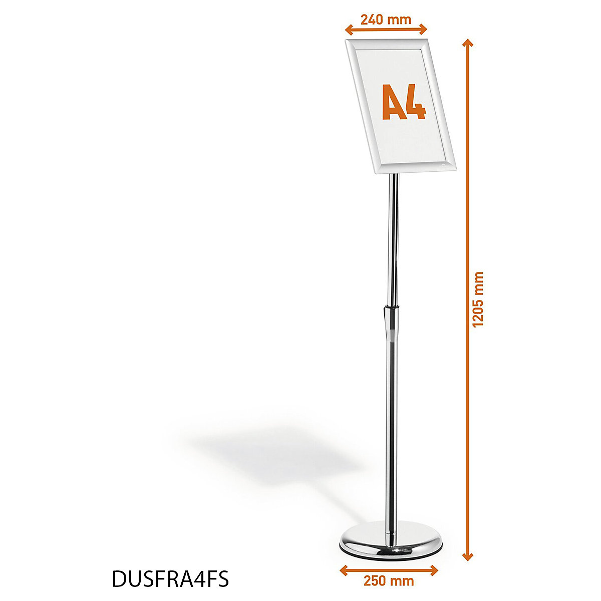 Durable Floor Infostands with Snapframes (Product illustration 3)-2