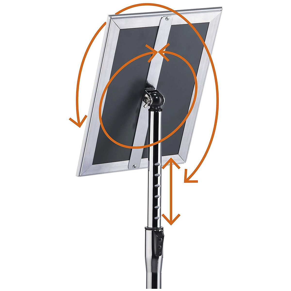 Durable Floor Infostands with Snapframes (Product illustration 5)-4