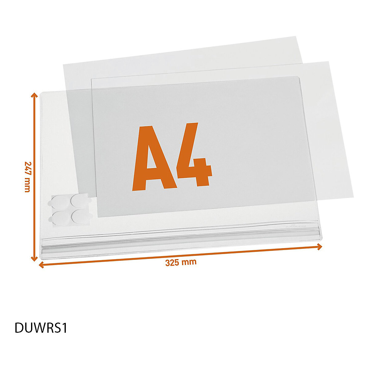 Durable Water Resistant Signage Pockets (Product illustration 3)-2