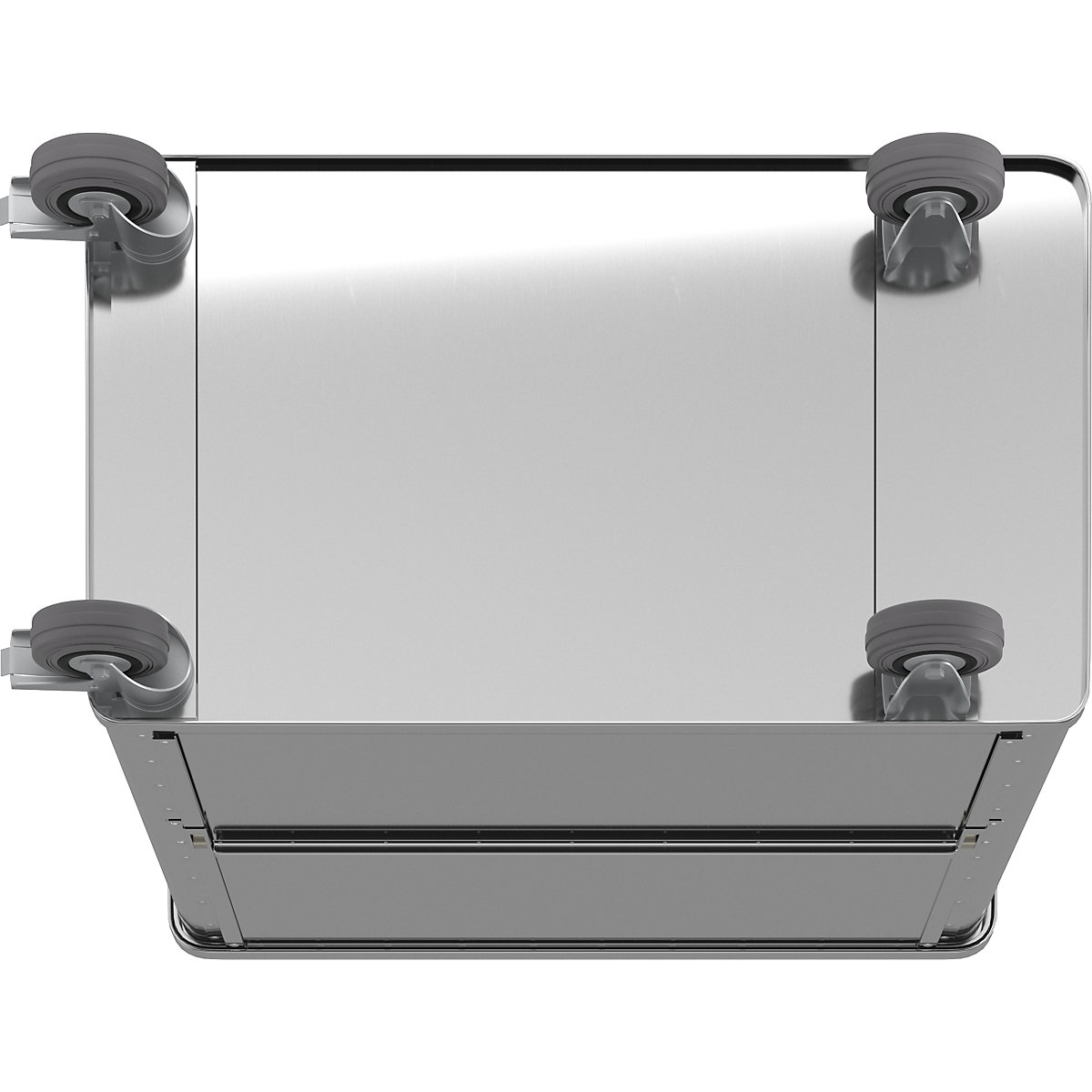 Hliníkový skriňový vozík, spúšťacia bočná stena – Gmöhling (Zobrazenie produktu 6)-5