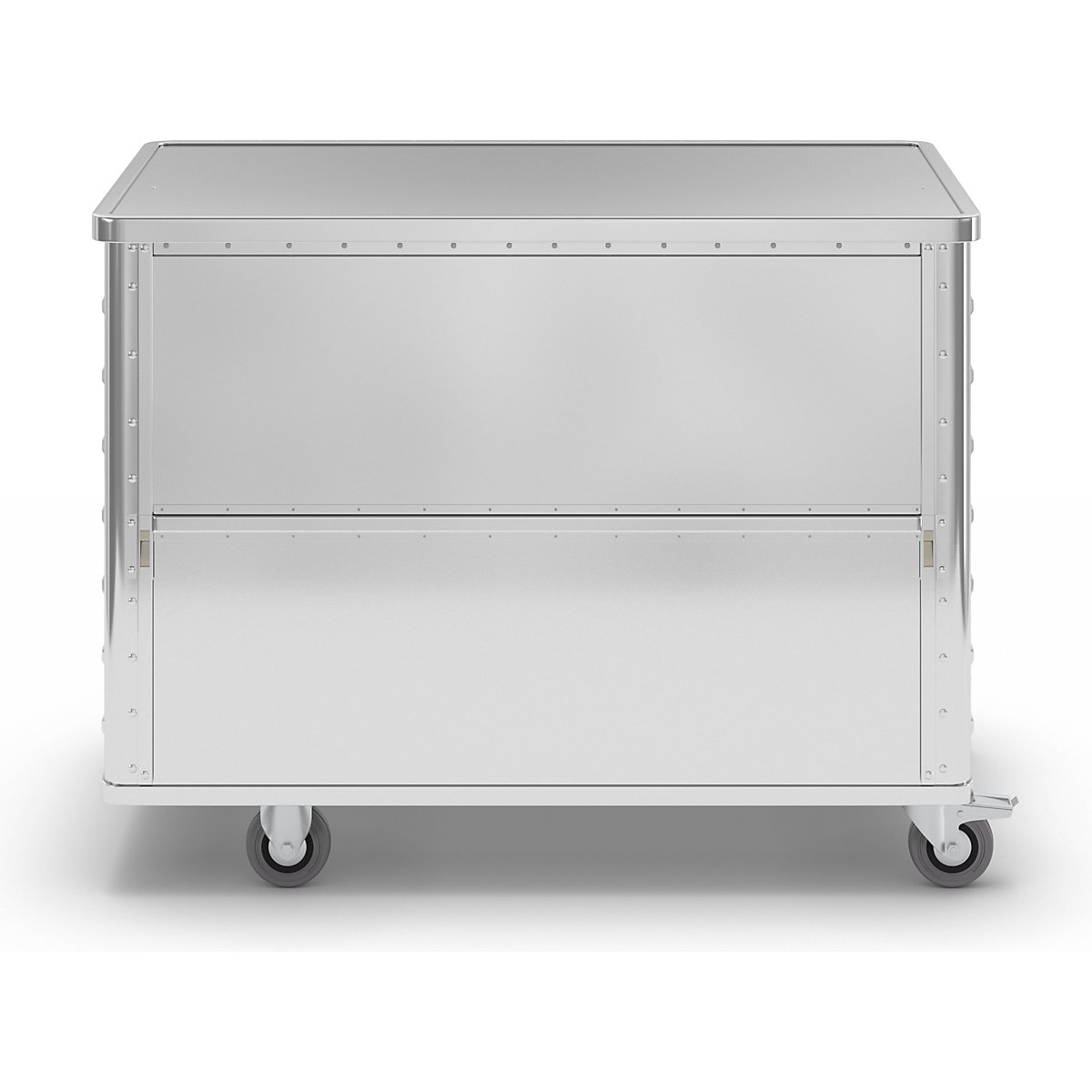 Hliníkový skriňový vozík, spúšťacia bočná stena – Gmöhling (Zobrazenie produktu 12)-11